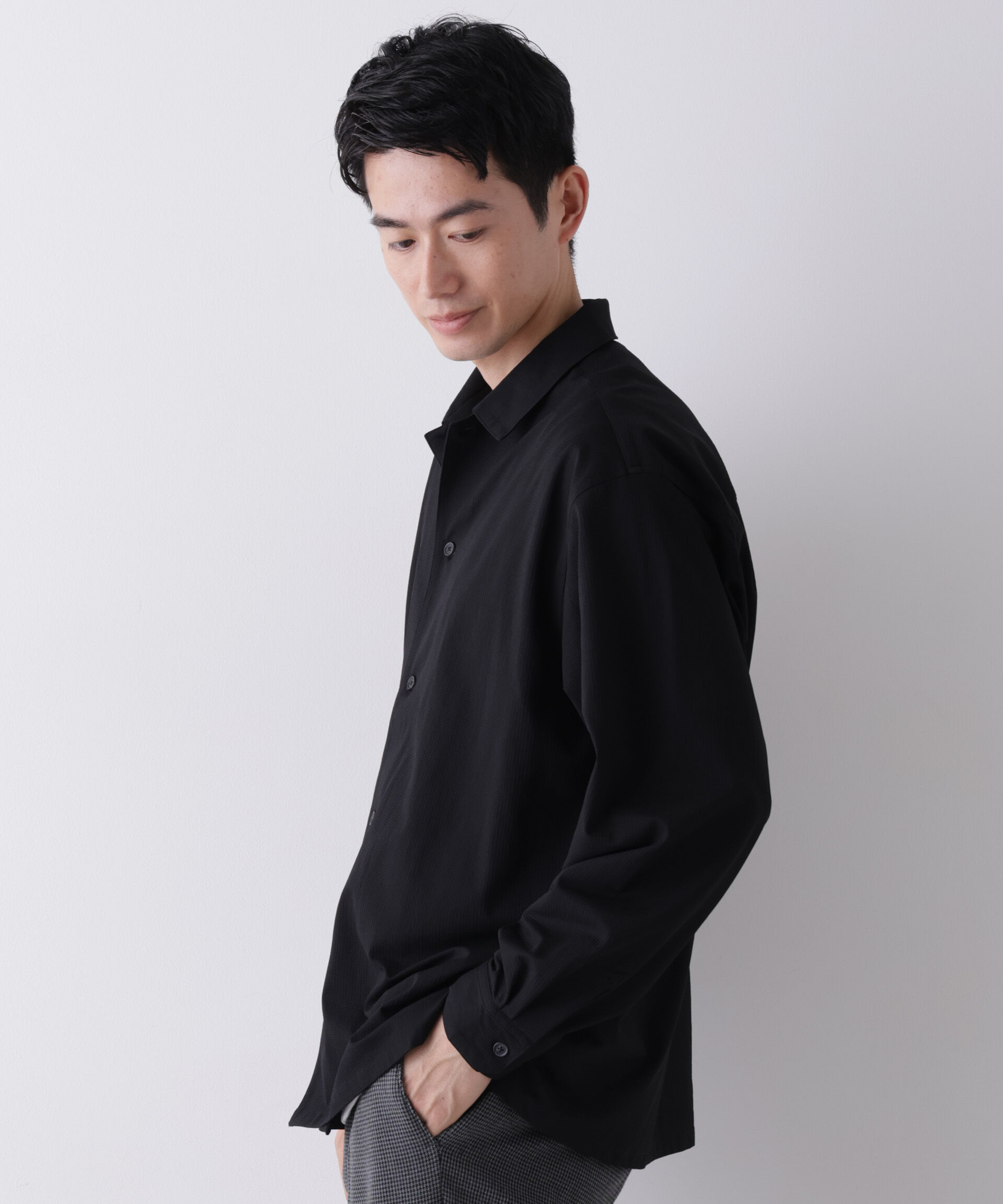 NANO universe「CIRCLEMOVA(R)長袖 シャツ」|シャツ・ブラウス|