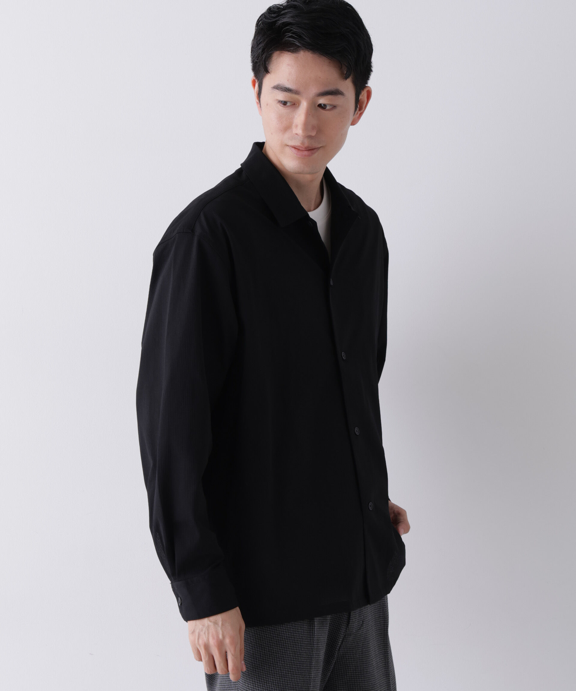 NANO universe「CIRCLEMOVA(R)長袖 シャツ」|シャツ・ブラウス|