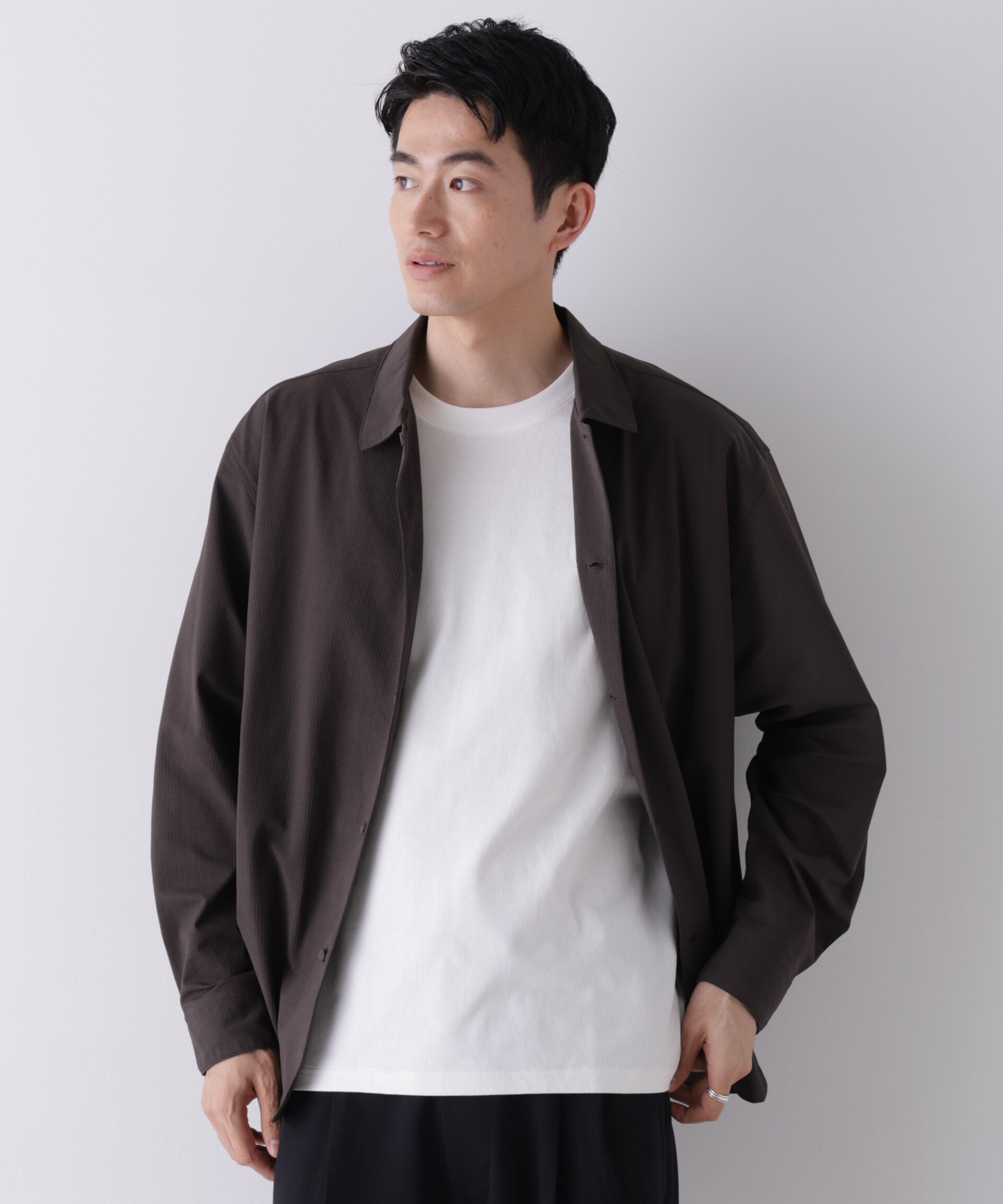 NANO universe「CIRCLEMOVA(R)長袖 シャツ」|シャツ・ブラウス|