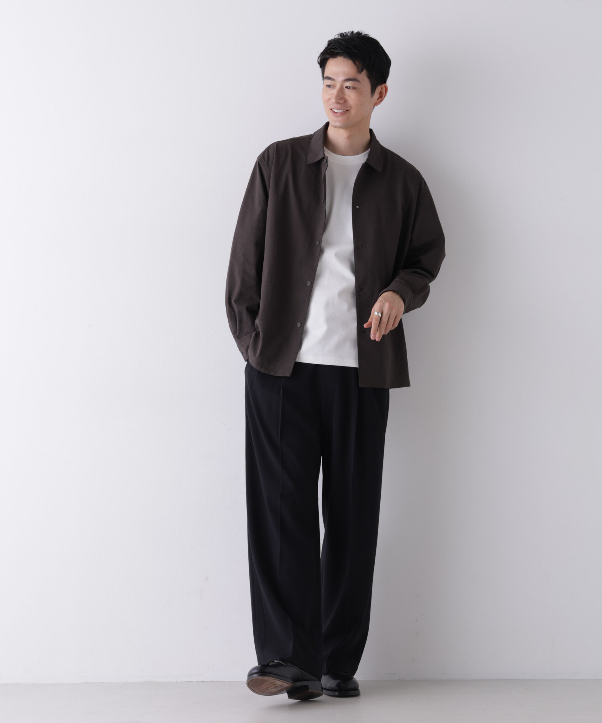 NANO universe「CIRCLEMOVA(R)長袖 シャツ」|シャツ・ブラウス|