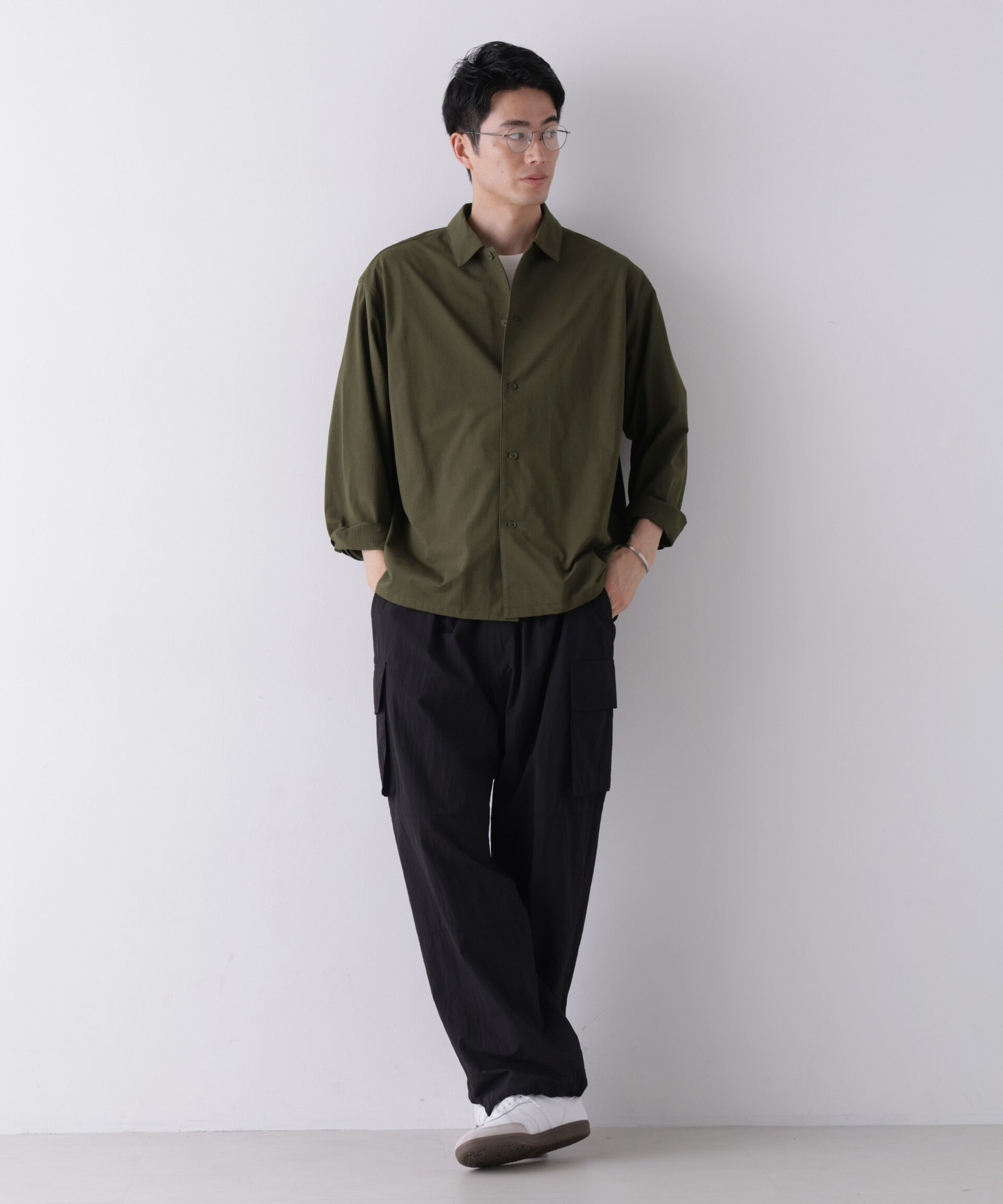 NANO universe「CIRCLEMOVA(R)長袖 シャツ」|シャツ・ブラウス|