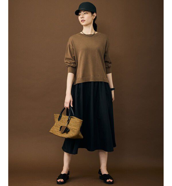 自由区「【SHIHOさん着用・紫外線99％カット・ケース付き】オーバル サングラス」|サングラス|