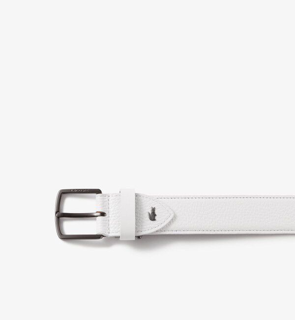 LACOSTE「ストレッチレザーベルト」|ベルト|