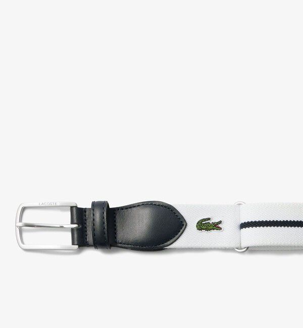 LACOSTE「クラシックボーダーテープベルト」|ベルト|