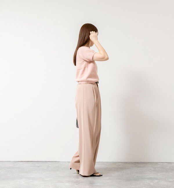 NOLLEY'S sophi「ウォッシャブル強撚ツイルワイドパンツ」|その他|