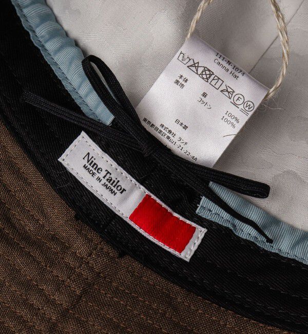 NOLLEY'S goodman「【Nine Tailor/ナインテーラー】Canna Hat N-1074」|ハット|
