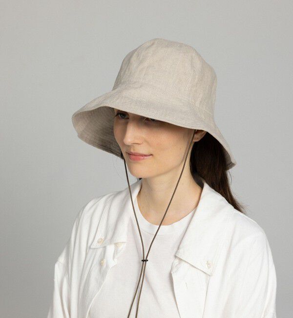 NOLLEY'S goodman「【Nine Tailor/ナインテーラー】Canna Hat N-1074」|ハット|ベージュ