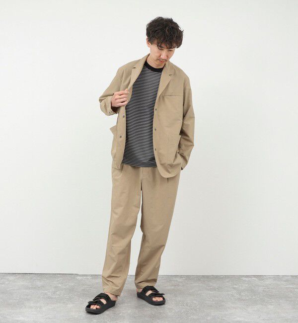 NOLLEY'S goodman「《セットアップ対応》【NANGA】DotAir COMFY TUCK TAPERED PANTS 26SS」|チノ|
