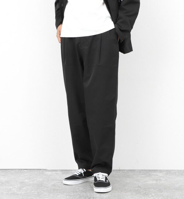 NOLLEY'S goodman「《セットアップ対応》【NANGA】DotAir COMFY TUCK TAPERED PANTS 26SS」|チノ|
