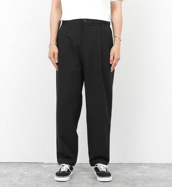 NOLLEY'S goodman「《セットアップ対応》【NANGA】DotAir COMFY TUCK TAPERED PANTS 26SS」|チノ|