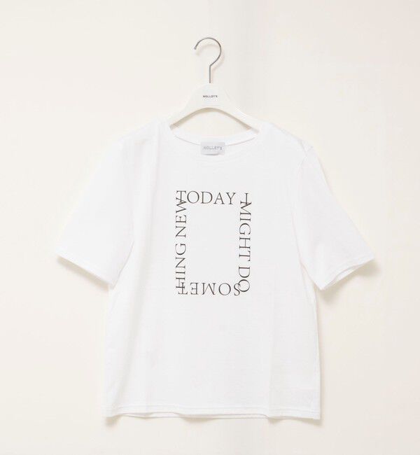 NOLLEY'S「ウォッシャブルプリントT」|Tシャツ・カットソー|
