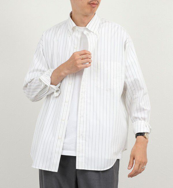 NOLLEY'S goodman「【THOMAS MASON/トーマス・メイソン】ボタンダウンシャツ 26AW」|シャツ・ブラウス|