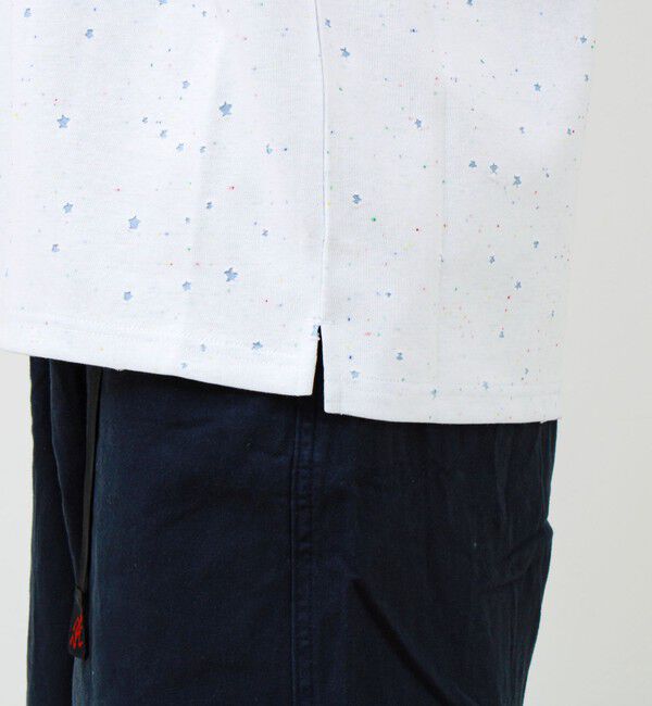GLOSTER「星穴ネップボンディング クルーネックTシャツ」|Tシャツ・カットソー|