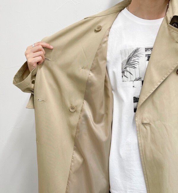 fredy emue「【発売のたび即完売】袖ボリュームトレンチコート」|トレンチコート|