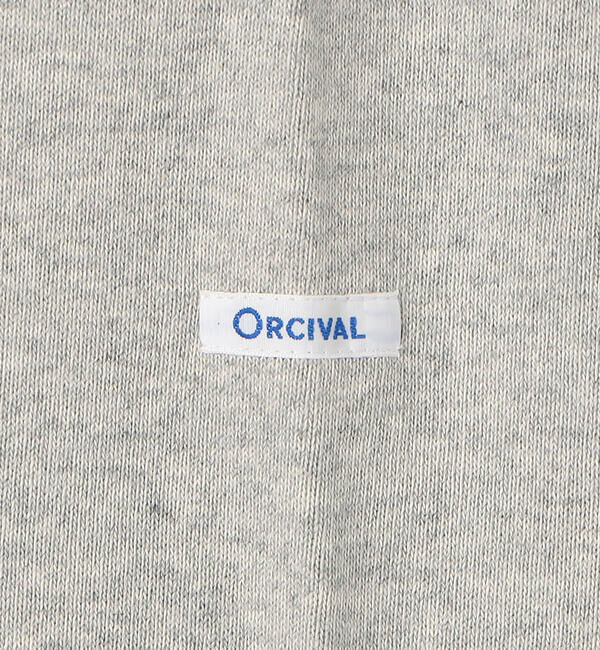 ORCIVAL「ORCIVAL | コットンロード クルーネック ロゴプリントバスクシャツ MEN」|Tシャツ・カットソー|