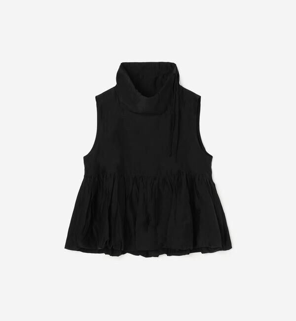  「eunoia｜ドローストリング ハイネックブラウス WOMEN」|シャツ・ブラウス|