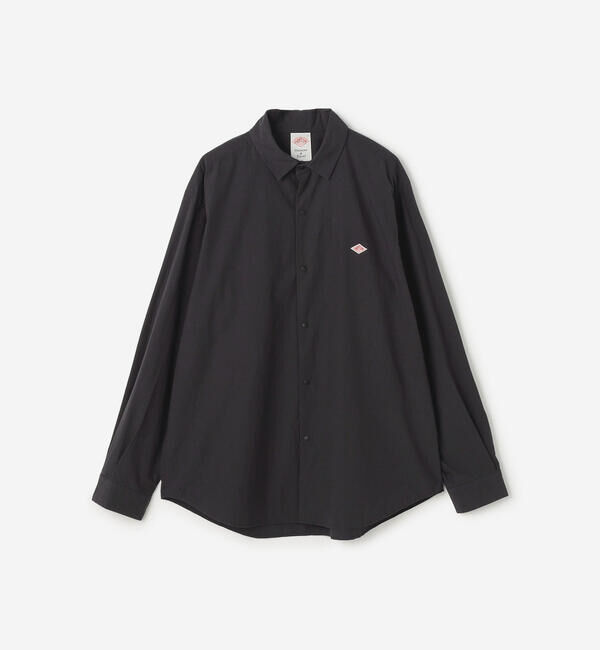 DANTON「DANTON | タイプライター レギュラーカラー長袖シャツ MEN」|シャツ・ブラウス|