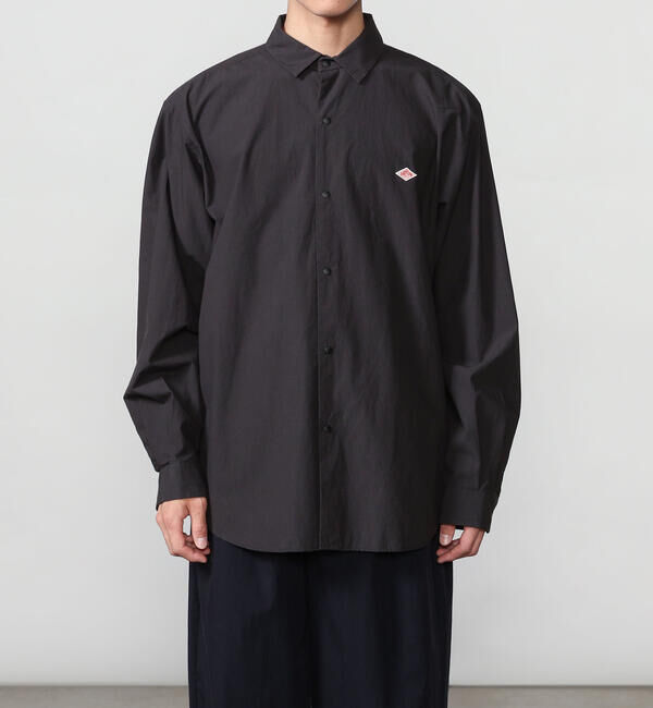 DANTON「DANTON | タイプライター レギュラーカラー長袖シャツ MEN」|シャツ・ブラウス|