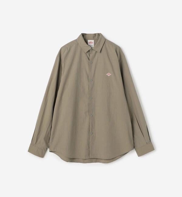 DANTON「DANTON | タイプライター レギュラーカラー長袖シャツ MEN」|シャツ・ブラウス|