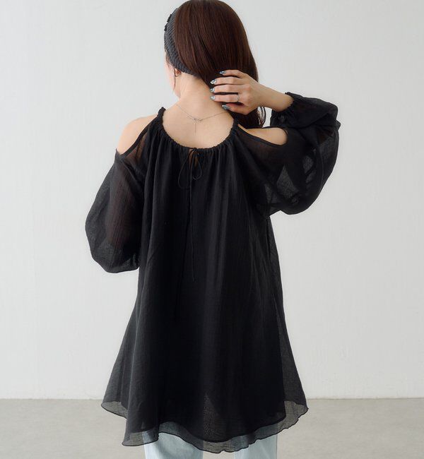  「【S.Lサイズ展開】カットアウトブラウス」|シャツ・ブラウス|