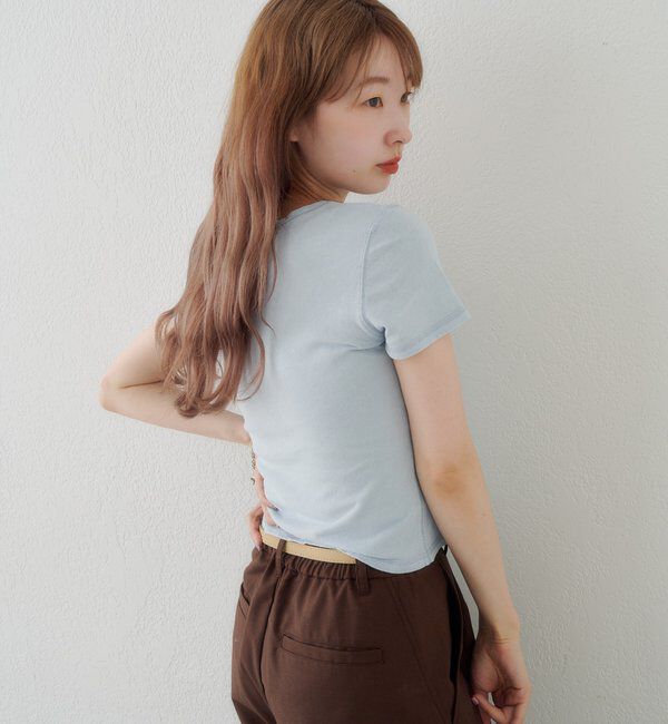  「【S.Mサイズ展開】Newヴィンテージ加工ロゴTEE」|Tシャツ・カットソー|