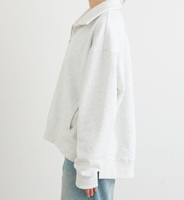  「【A・MONN】ZIP SWEAT プルオーバー【セットアップ可】」|Tシャツ・カットソー|