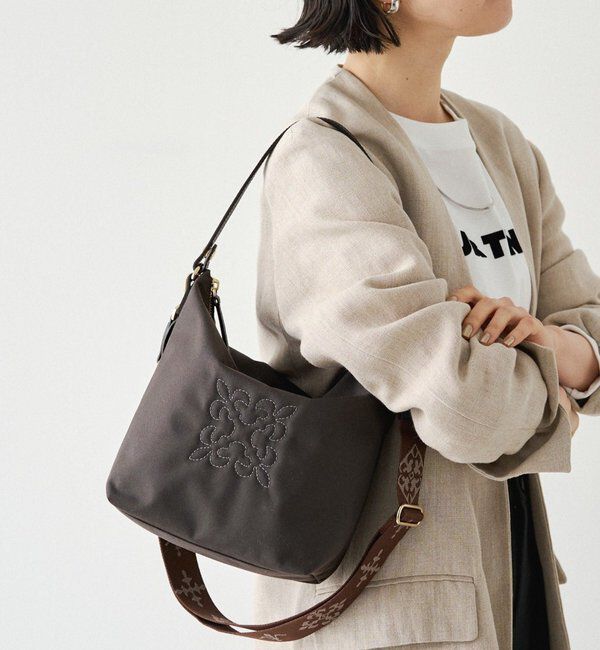  「《WEB限定》【撥水】スタンダードミニショルダーバッグ <コーデュラナイロン>」|ショルダー・メッセンジャー|ダークブラウン