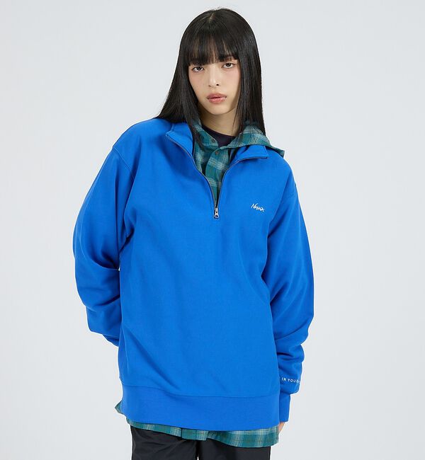 ABAHOUSE「【NANGA/ナンガ】DRY MIX TERRY HALF ZIP SWEAT/」|スウェット・ジャージ|