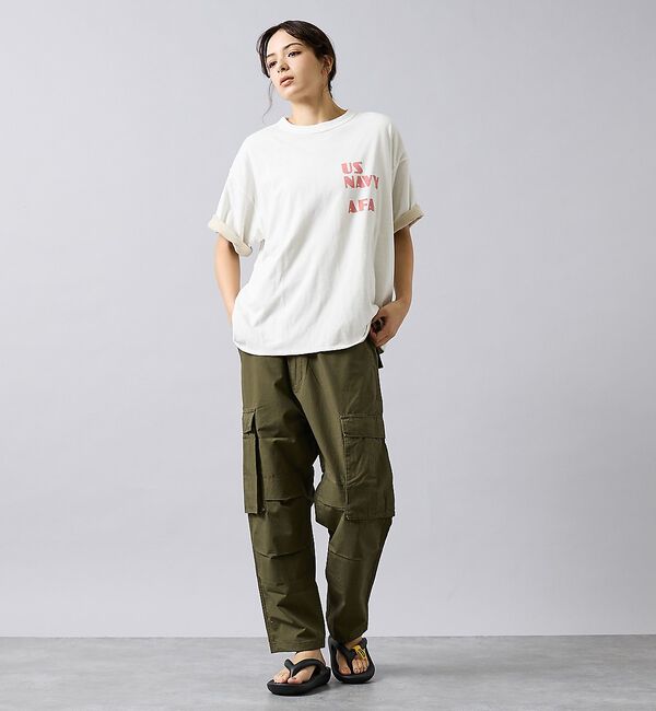 ABAHOUSE「【REMI RELIEF / レミ レリーフ】 Reversible T-shi」|Tシャツ・カットソー|