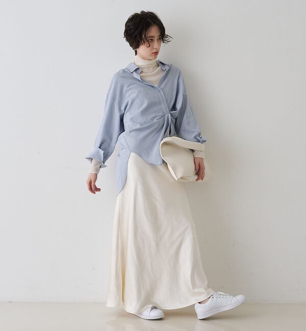 Rouge vif「【CHIMERE/シメール】レザーワイドワンハンドル」|ハンドバッグ|