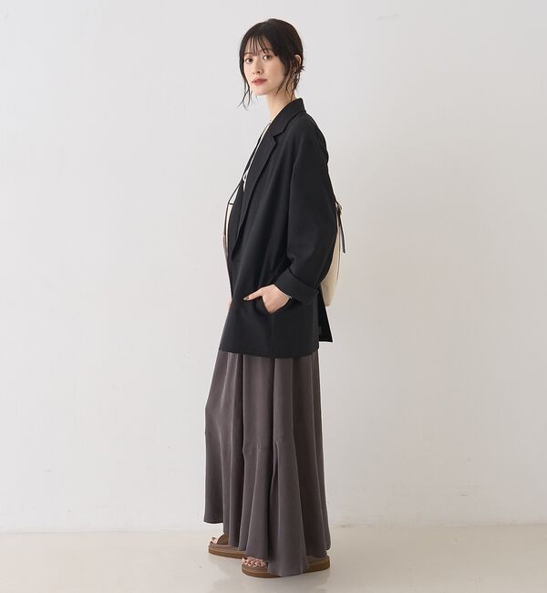 Rouge vif「【セットアップ対応】キュプラフィブリルイージーギャザースカート」|スカート|