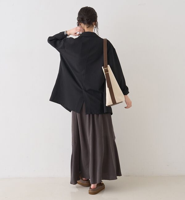 Rouge vif「【セットアップ対応】キュプラフィブリルイージーギャザースカート」|スカート|