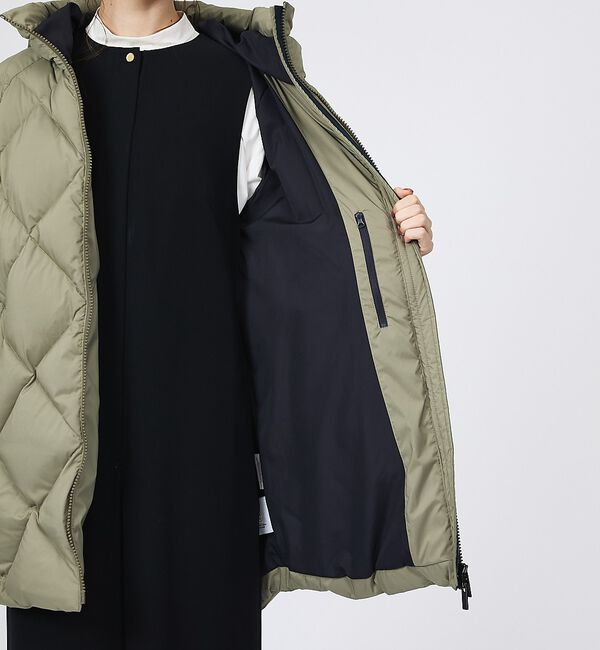 Rouge vif「【PYRENEX/ピレネックス】ADELE PARKA/アデイルパーカー/HWA」|ダウン|