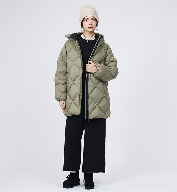 Rouge vif「【PYRENEX/ピレネックス】ADELE PARKA/アデイルパーカー/HWA」|ダウン|