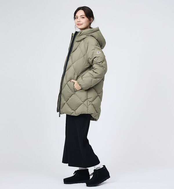 Rouge vif「【PYRENEX/ピレネックス】ADELE PARKA/アデイルパーカー/HWA」|ダウン|