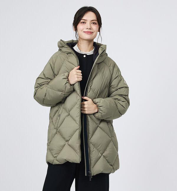 Rouge vif「【PYRENEX/ピレネックス】ADELE PARKA/アデイルパーカー/HWA」|ダウン|