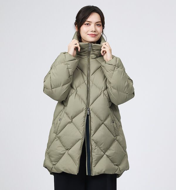 Rouge vif「【PYRENEX/ピレネックス】ADELE PARKA/アデイルパーカー/HWA」|ダウン|