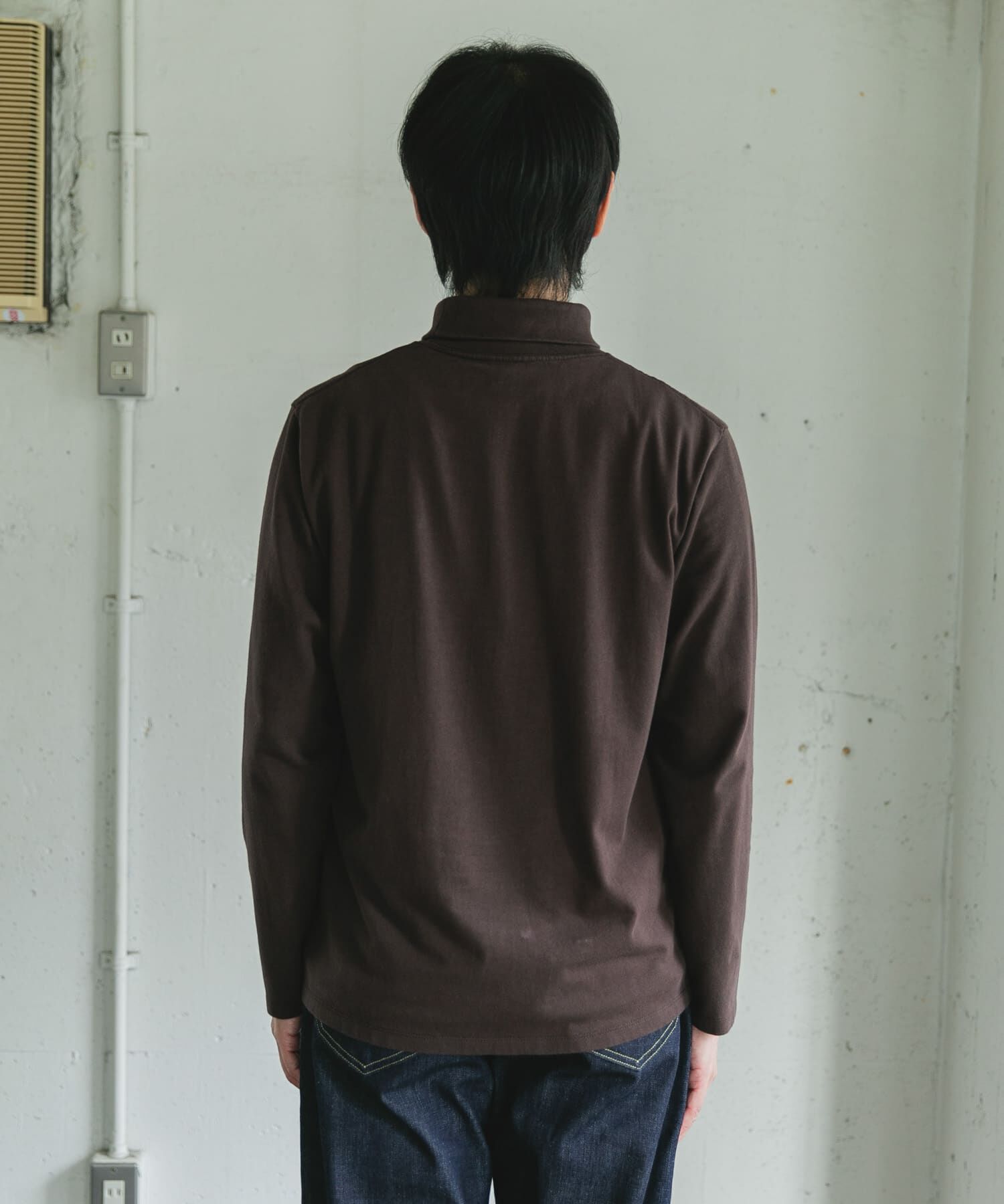 URBAN RESEARCH DOORS「Grow Organic タートルネックTシャツ」|Tシャツ・カットソー|