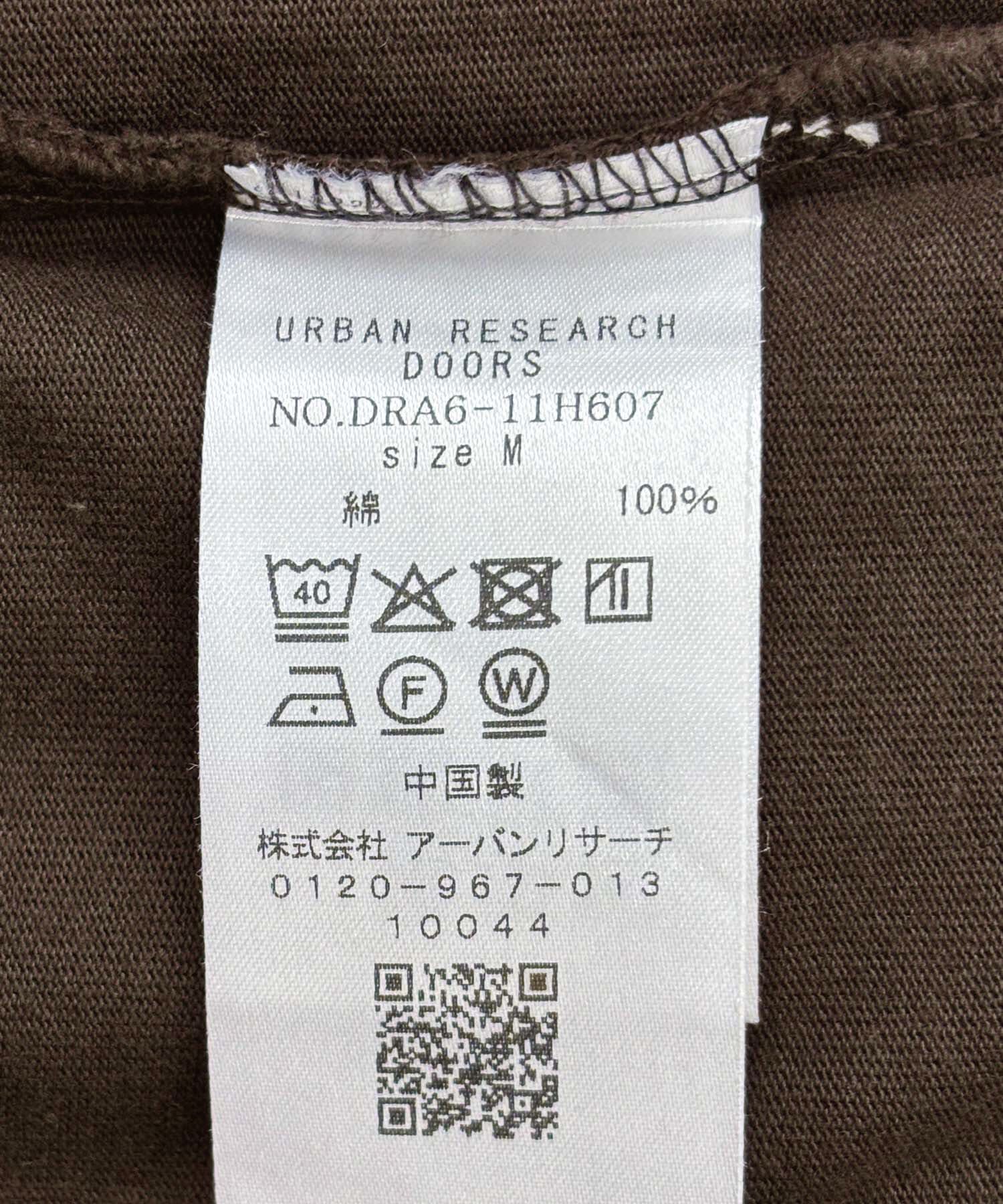 URBAN RESEARCH DOORS「Grow Organic タートルネックTシャツ」|Tシャツ・カットソー|