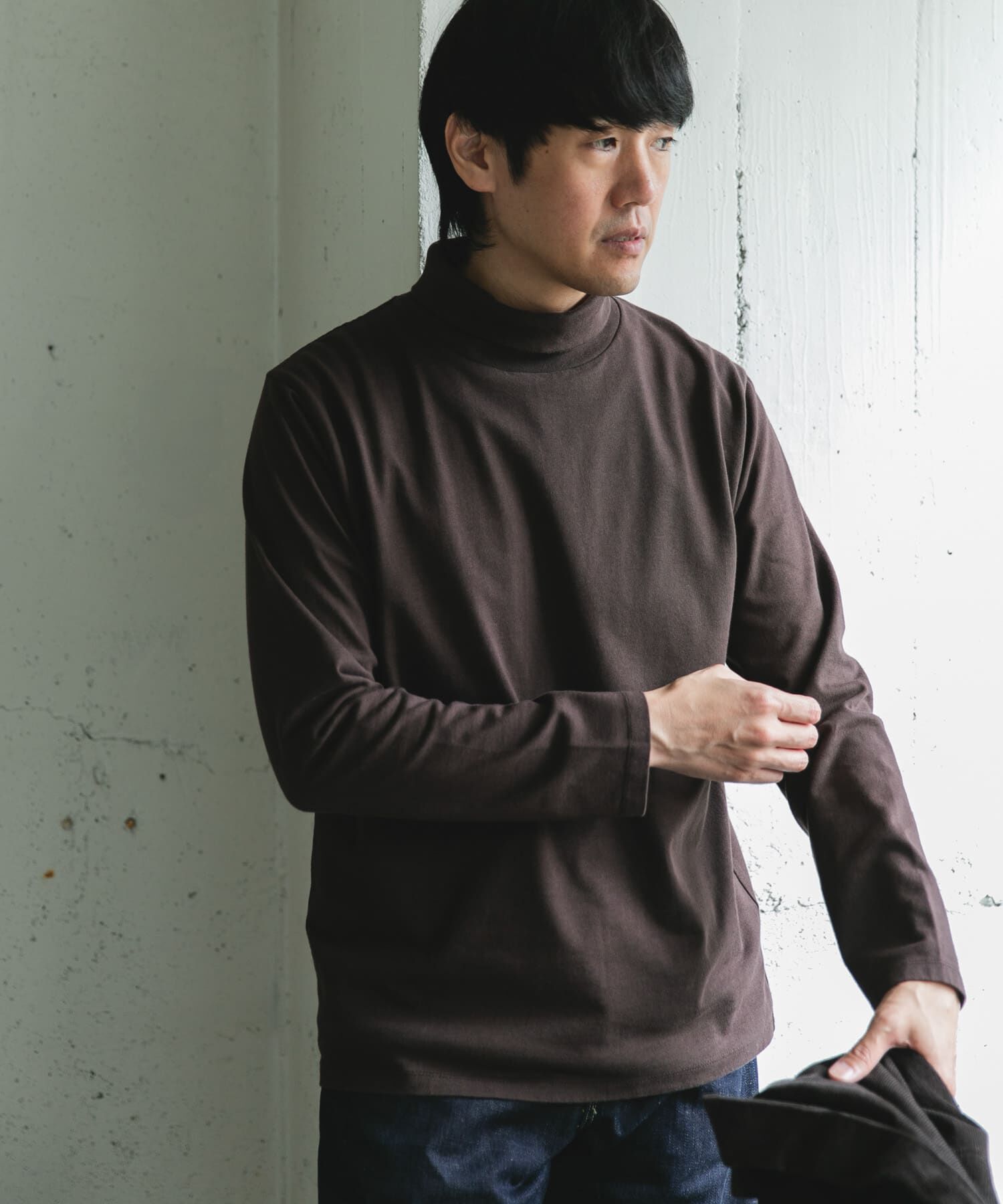 URBAN RESEARCH DOORS「Grow Organic タートルネックTシャツ」|Tシャツ・カットソー|