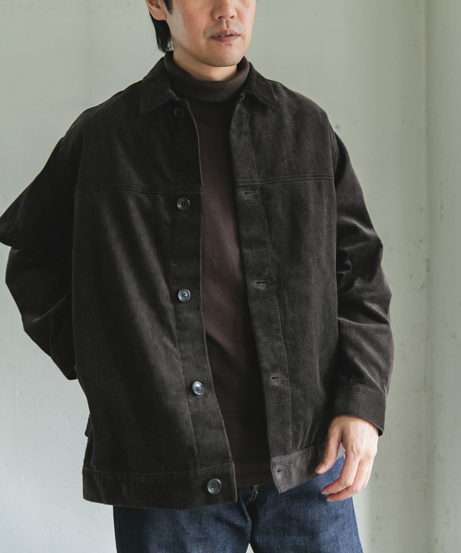 URBAN RESEARCH DOORS「Grow Organic タートルネックTシャツ」|Tシャツ・カットソー|