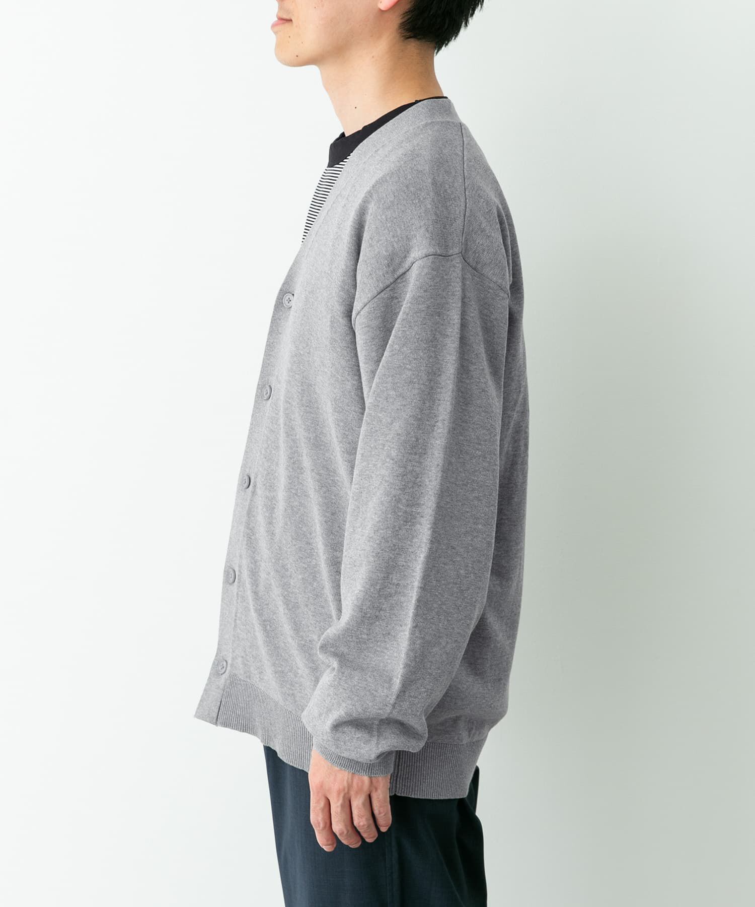 Sonny Label 「強撚コットンニットカーディガン」|カーディガン|