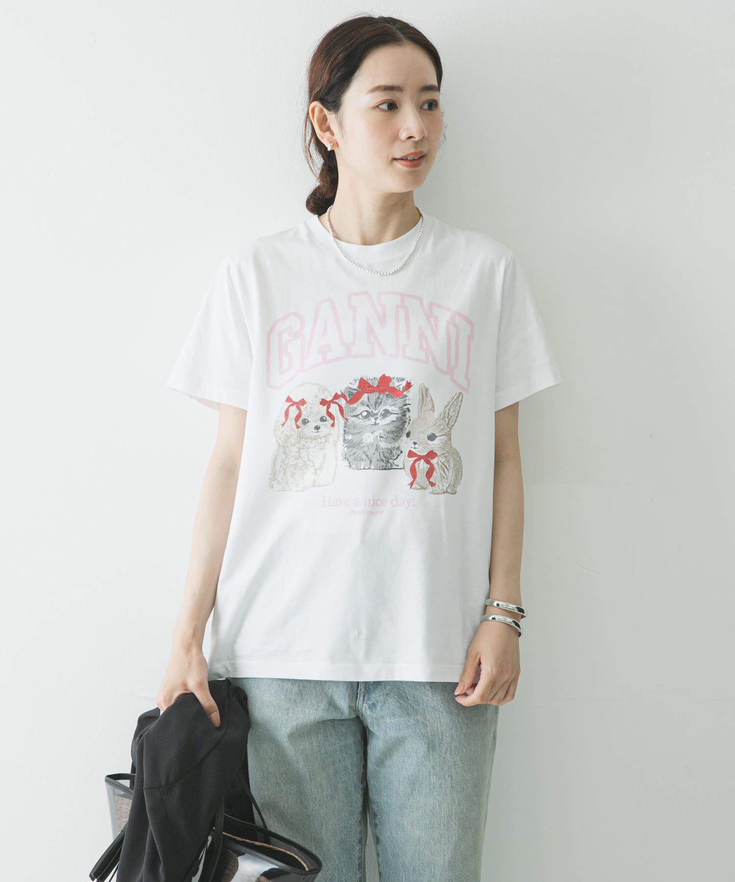 URBAN RESEARCH「GANNI　JERSEY CUTE ANIMALS」|Tシャツ・カットソー|
