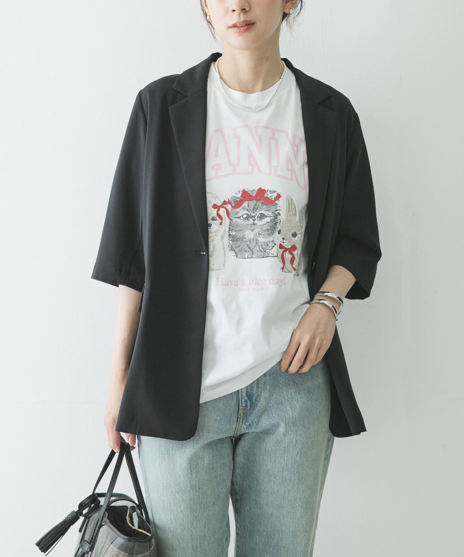 URBAN RESEARCH「GANNI　JERSEY CUTE ANIMALS」|Tシャツ・カットソー|