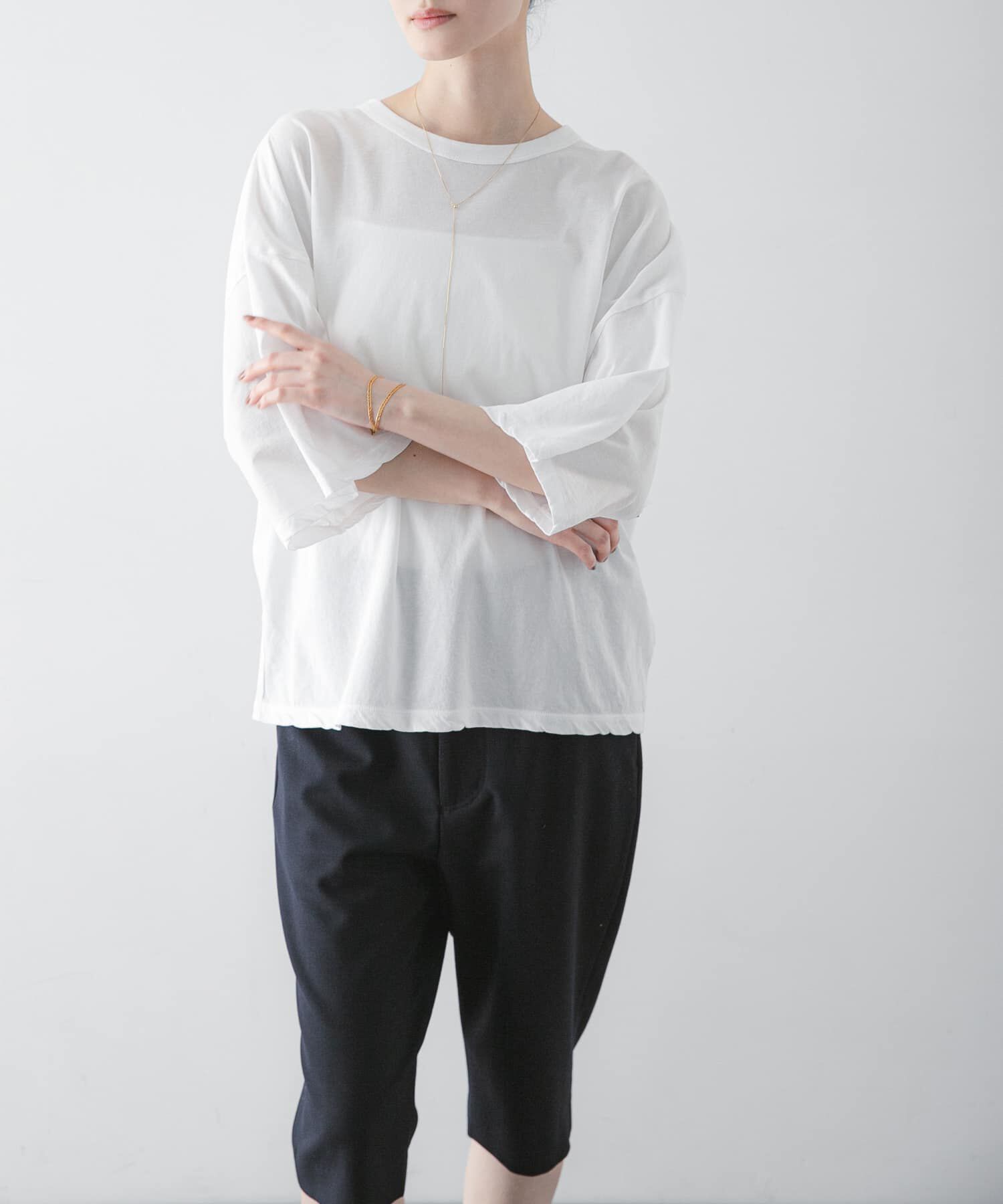 URBAN RESEARCH「『別注』ATON&times;URBAN RESEARCH　WIDE SLEEVE T-SHIRTS」|Tシャツ・カットソー|