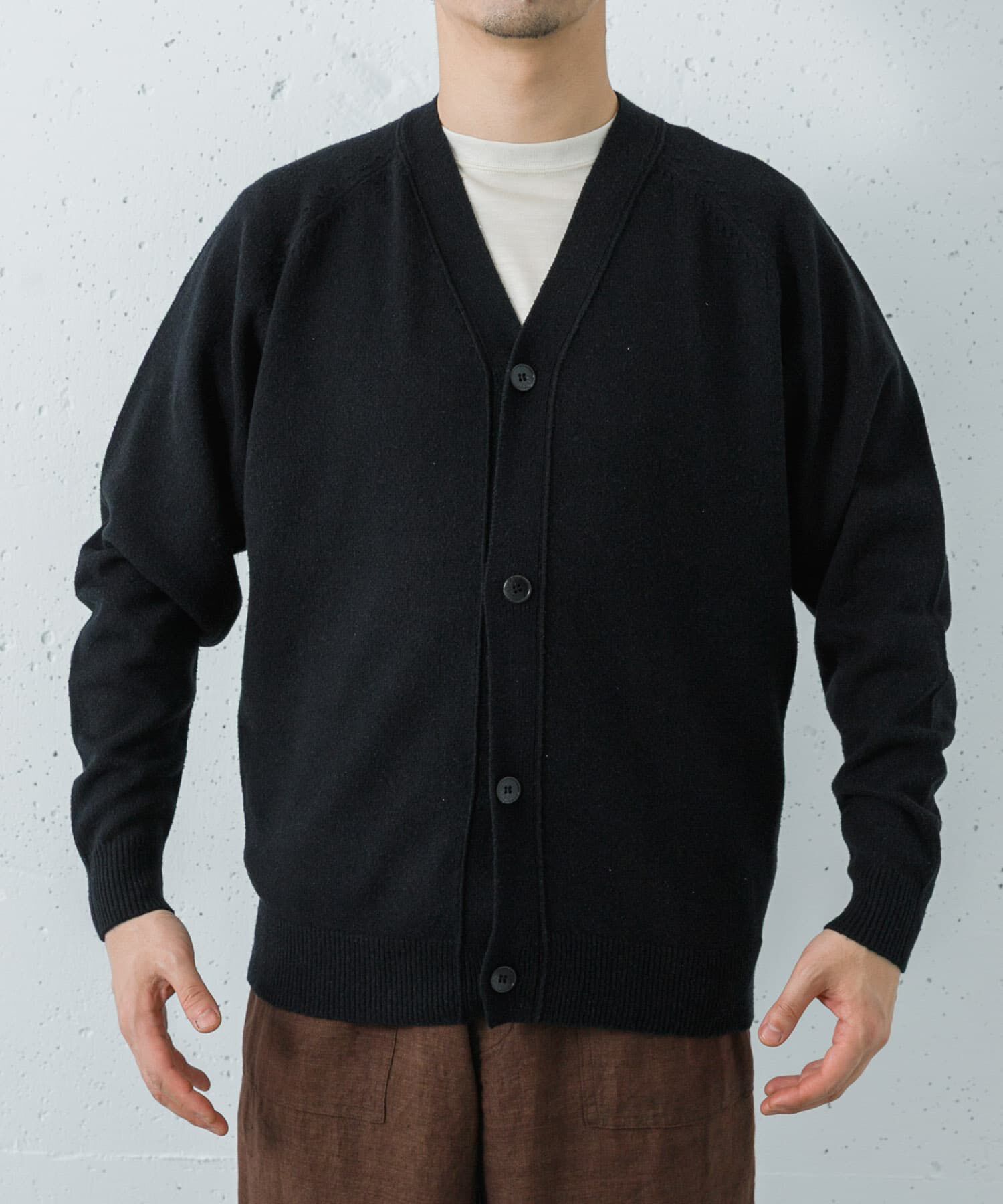 URBAN RESEARCH「SILK NOIL CARDIGAN」|カーディガン|