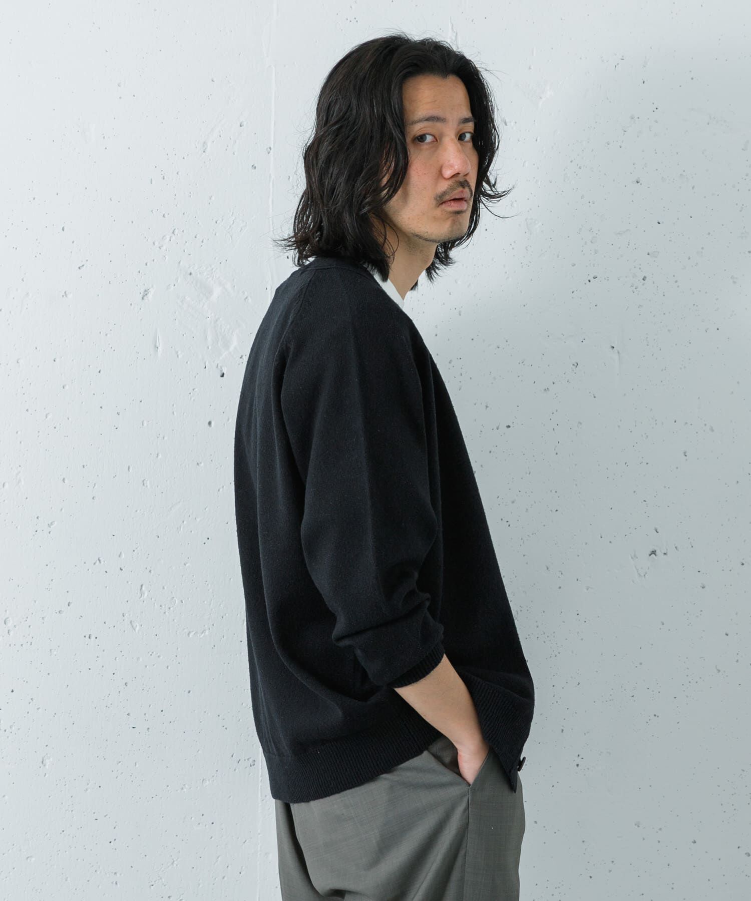 URBAN RESEARCH「SILK NOIL CARDIGAN」|カーディガン|