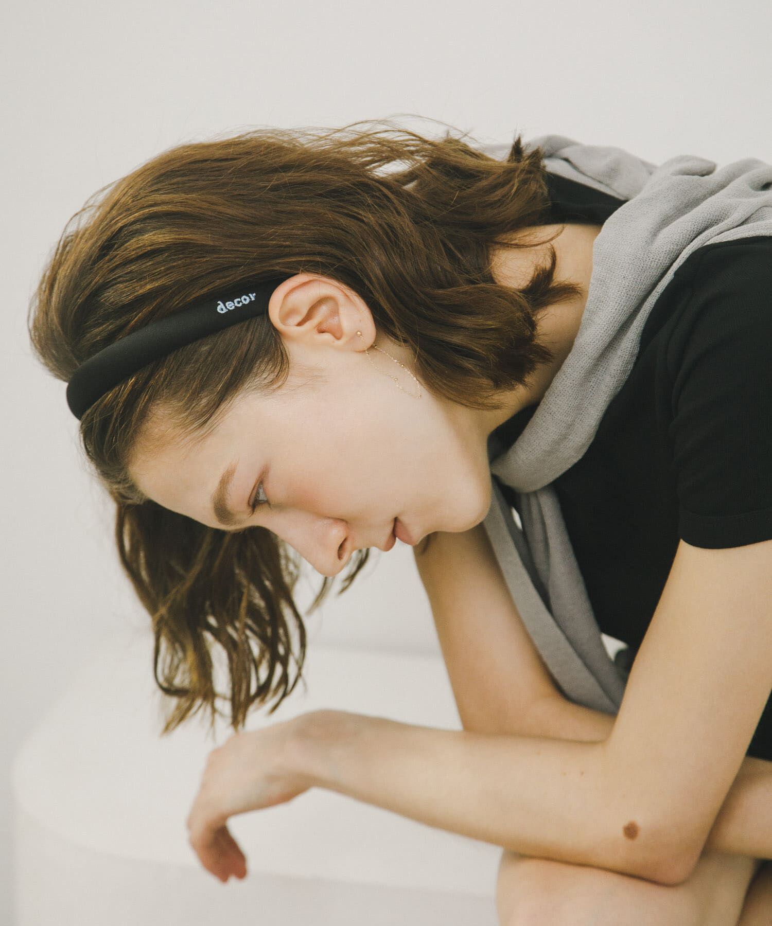 URBAN RESEARCH「decor『デコール』　SATIN HEADBAND」|カチューシャ|