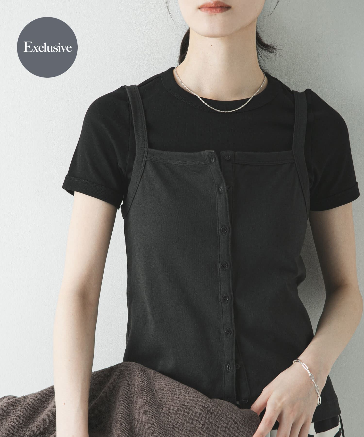 URBAN RESEARCH「『別注』onit&times;URBAN RESEARCH　キャミソールトップス」|キャミソール|