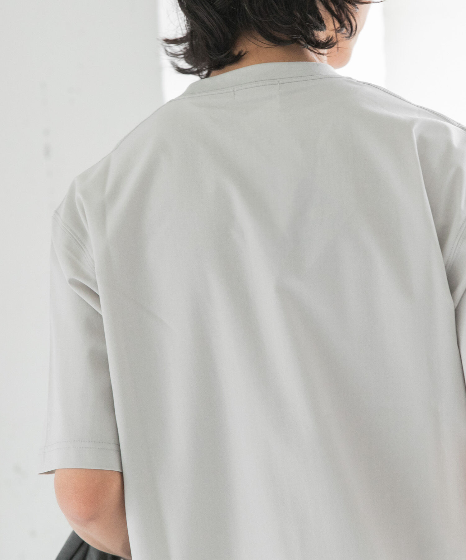 URBAN RESEARCH DOORS「FORK&SPOON　TEC LINEN T-SHIRTS」|Tシャツ・カットソー|